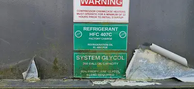 60 Ton Glycol Chiller w/ Safety Switch