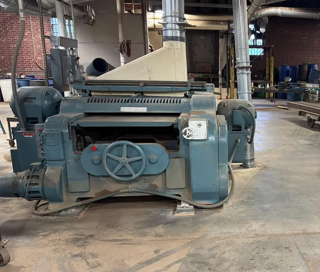 NEWMAN-WHITNEY S-970, 40" TOP AND BOTTOM PLANER WITH NEWMAN QUITE-CUT SPIRAL CUTTERHEAD
