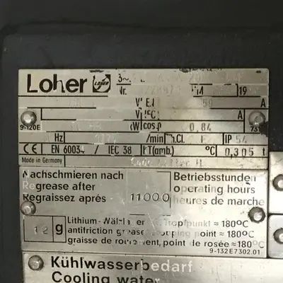 USED LOHER ANWA-200LG-04F