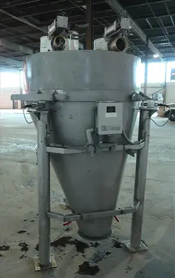 SPC8313  Bin Hopper Silo 45 cu.ft., bulk storage bin, Stainless Steel