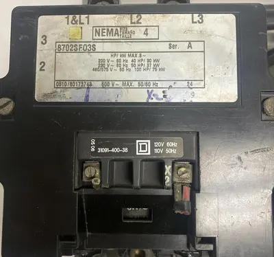 USED SQUARE D 8702SF03S1