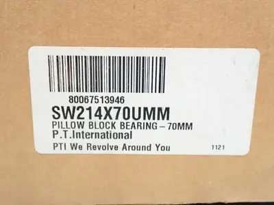 New | in-Stock PTI SW214X70UMM Bearings Ohio US | HGR 24 #740413