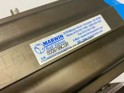 New | in-Stock MARWIN UT SERIES PNEUMATIC BALL VALVE ACTUATOR ASSEMBLY 1-1/2" 3-WAY Linear Actuators | Maverick Industrial Sales #1113083