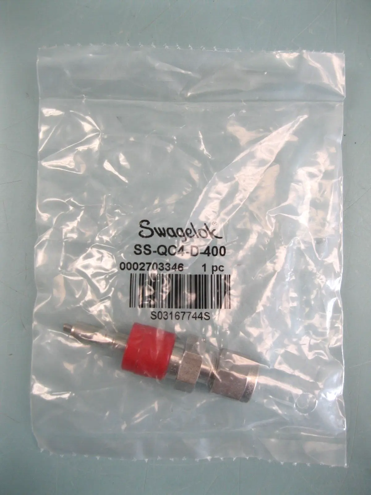 NEW Swagelok SS-QC4-D-400