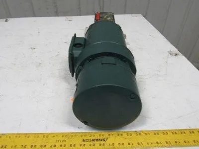 Reliance P56H3439U 5:1 Ratio 1Hp 3Ph 208-230/460-480V 60Hz Gear Motor W/Brake