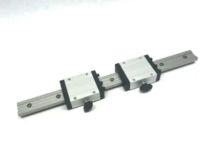 Used igus drylin® T Standard Carriage 2x with Hand Clamp, 16-1/8" Rail Slides Michigan US | Maverick Industrial Sales #1397738