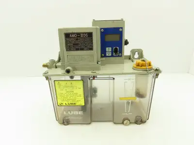 Lube AMO-IIIDS Digital Lubricator Oil Pump Oiler 3L Tank 180 mL/Min 220V 1PH