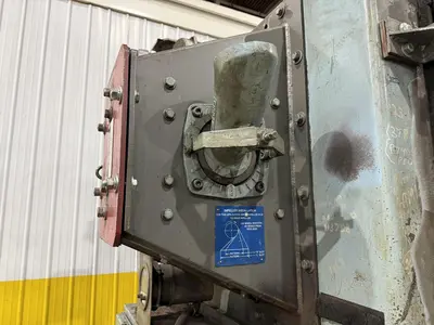 72” TABLE PANGBORN MODEL 6-LK ROTOBLAST SHOT BLAST MACHINE: YOBRO #24357