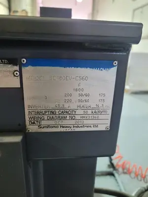 Used 2013 SUMITOMO SE220HSZ-C900 Injection Molding Machines Florida US | ESCOBAR TRADING, INC. #1328201