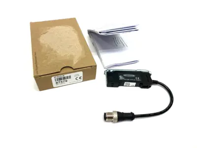 New | in-Stock Banner Red Beam High Power Dual Display Fiber Amplifier 1 PNP 87579 Photoelectric Sensors Michigan US | Maverick Industrial Sales #1442980