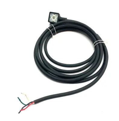 NEW CANFIELD CONNECTOR SINGLE ENDED VALVE PLUG CORDSET