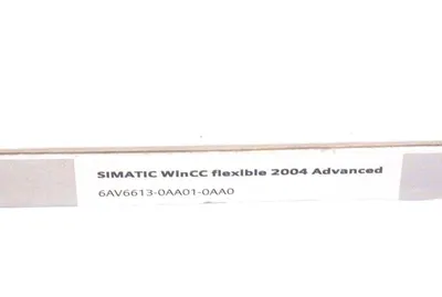 NEW SIEMENS 6AV6613-0AA01-0AA0 SIMATIC WINCC FLEXIBLE 2004 ADVANCED