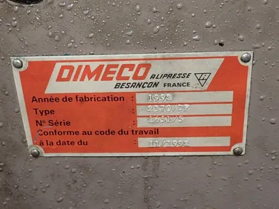 USED 1992 DIMECO 2370/DF
