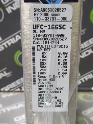 Unit / Celerity UFC-1665C Digital Metal Seal 2L H2 Multiflo SC15 New NIB