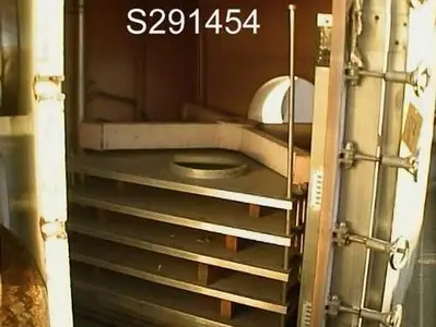 Dryer, Tray, Vacuum, 108 SF, 9 Trays, C/st, Hull, #S291454