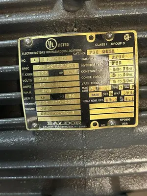 New | in-Stock BALDOR 07H521W492G1 Industrial Controls Ohio US | Surplus Asset Holdings #1399688