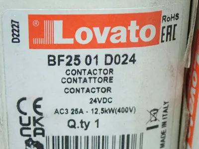 New | in-Stock LOVATO BF2501D024 PLC Contactors Ohio US | HGR 24 #1069691