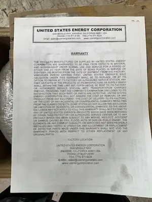 NEW US ENERGY 5-ST2C1A