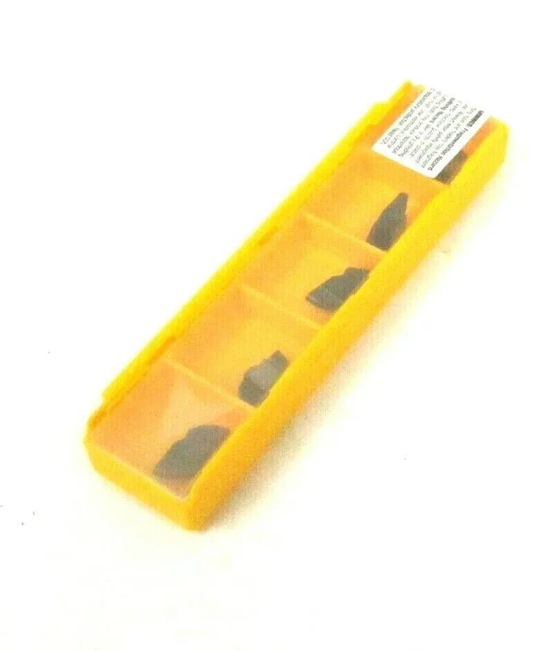 NEW PACK OF 5 KENNAMETAC NR2M100R CARBIDE GROOVING INSERTS 4175908