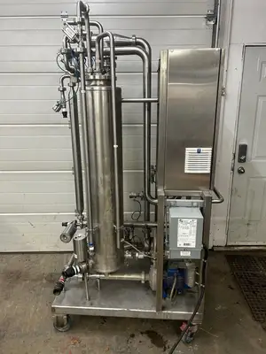 Titanium Cross-Flow Filter - Automated Beverage Filtration System