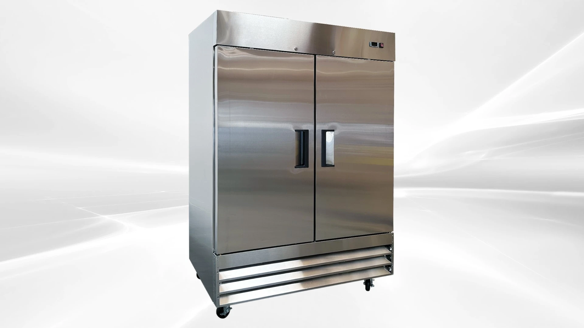 171-0361 54" 2 Door Reach In Self Contained Freezer