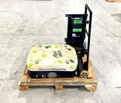 USED GRENZEBACH AGV, AUTOMATED GUIDED VEHICHLE, PICKER MOVER