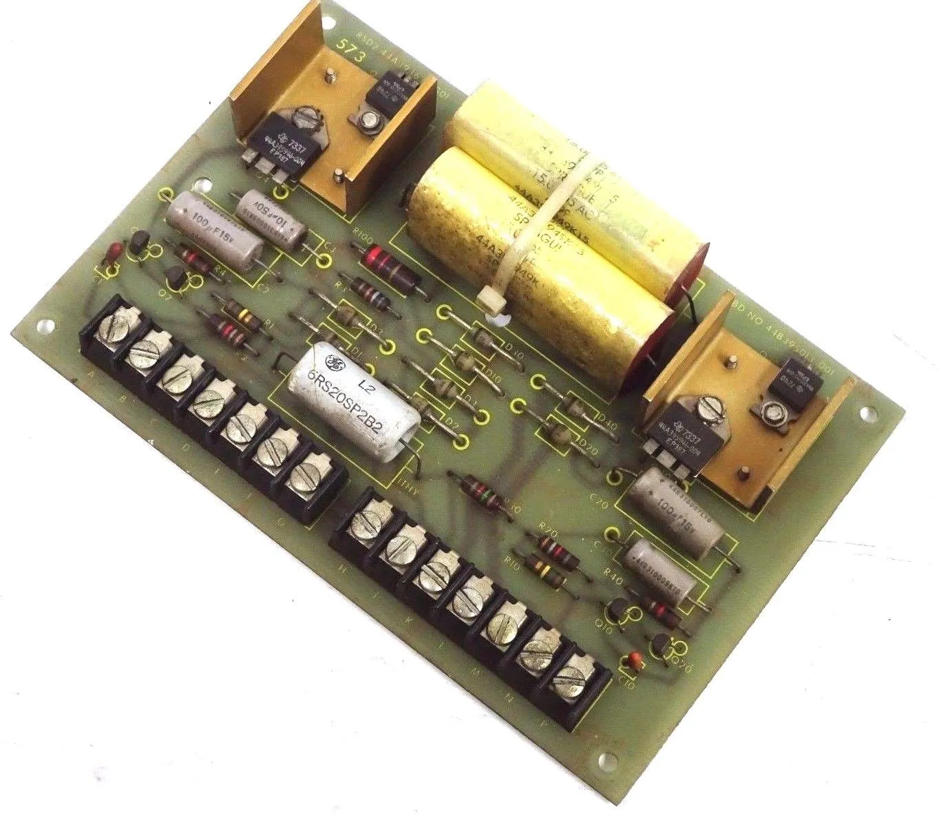 USED GENERAL ELECTRIC 44B395013-001 CNC BOARD