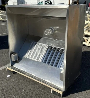 171-0041 4’ Commercial Hood and Exhaust Fan