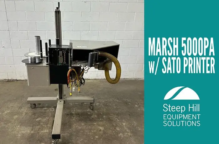 Used MARSH 5000 PA/M8485SE Labelers | Steep Hill Equipment Solutions #772523