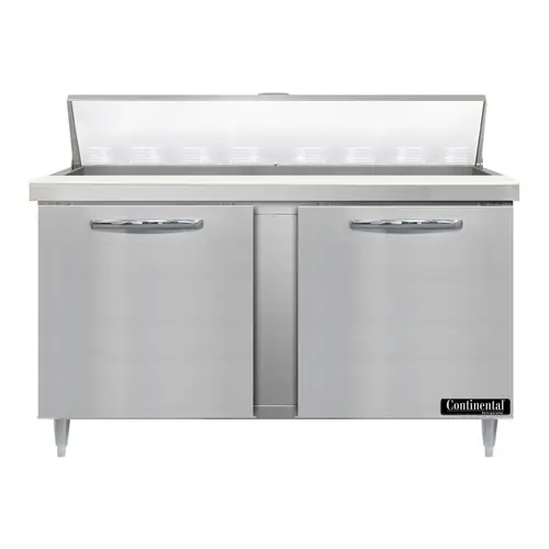 Continental D60N16 60" Designer Line Sandwich/salad Prep Table W/ Refrigerated Base, 115v