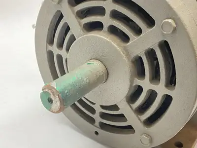 USED TOSHIBA INDUCTION MOTOR 3-PHASE 3440RPM 13.4/6.7A 230/480VAC