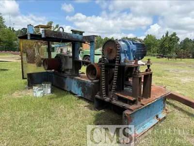 USED SCHURMAN MODEL 12DAG60 GANG RIP SAW WITH LINEBAR