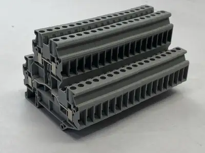 UTTB 4 HV | Phoenix Contact  Double Level Terminal Blocks Gray 3000610 LOT OF 18 - New Other