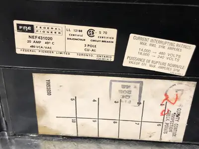 USED FEDERAL PIONEER NEF431020