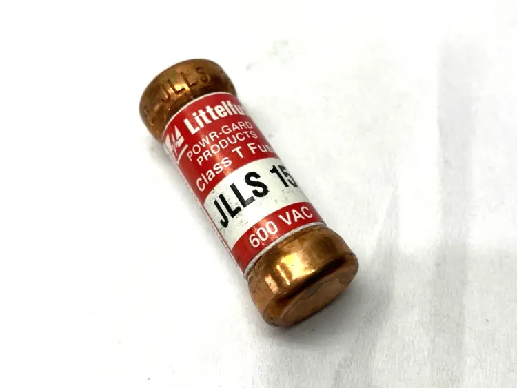 Used LITTELFUSE CURRENT-LIMITING POWR-GARD FUSE CLASS T 600VAC 15A Fuses Michigan US | Maverick Industrial Sales #1090003