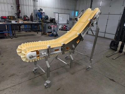 Dorner SS Cleated Incline Conveyor