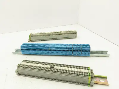 Phoenix Contact Konnect-It Terminal Block DIN Rail Lot of 151