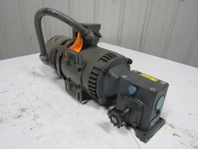 Boston Gear F713-10-B5-G 10:1 Speed Reducer W/Brake 3/4HP 208-230/460V 3PH