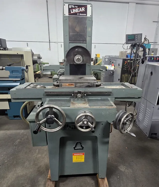 Used OKAMOTO 612/14 LINEAR Reciprocating Surface Grinders Kentucky US | Machinery Central #720165