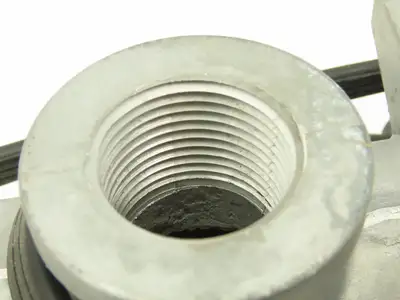 Fleetguard 259283 Coolant Heater 2240W 120V 1"NPT Inlet/Outlet Mounting Hardware