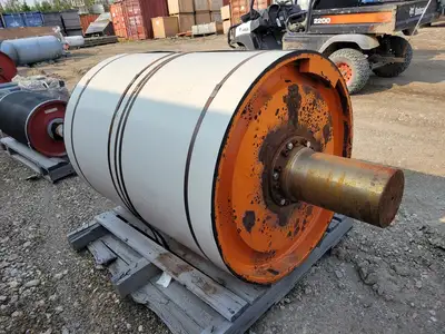 Idler Roll 200 mm Shaft 48' Face 38' OD