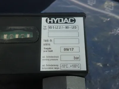 NEW 2017 HYDAC VD 5 LZ.2/B0LED