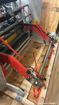 Used Wenzhou RZJD-G350J Paper Bag Making Machine with Window Unit, Hot Melt Glue & Valco Melton System