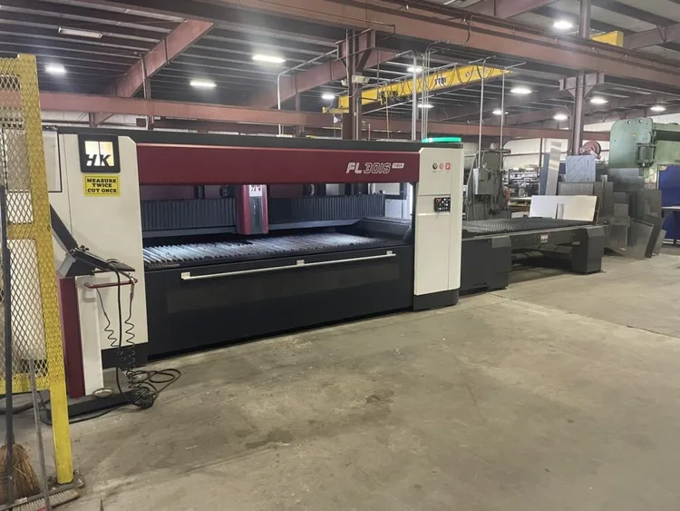 Used 2017 HANKWANG FL3015 CO2 Laser Cutters Georgia US | The Equipment Hub #162912