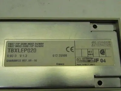 AEG Schneider Telemecanique TBX 7 TBXLEP020