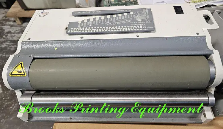 Used RHIN-O-TUFF HD 4170 Binding Equipment North Carolina US | BROOKS PRINTING EQUIPMENT #391551