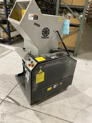 Used RAPID 200 SERIES PLASTIC GRANULATOR 460V 3PH SELLING AS IS Granulators Michigan US | Maverick Industrial Sales #1093005