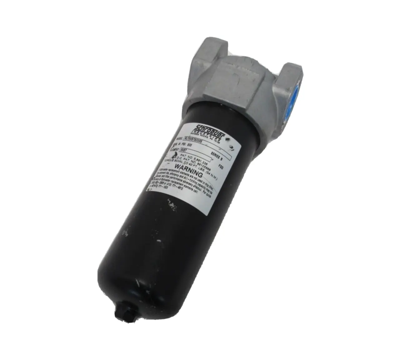 NEW SCHROEDER RLT9VS7S20D5 FILTER ASSEMBLY
