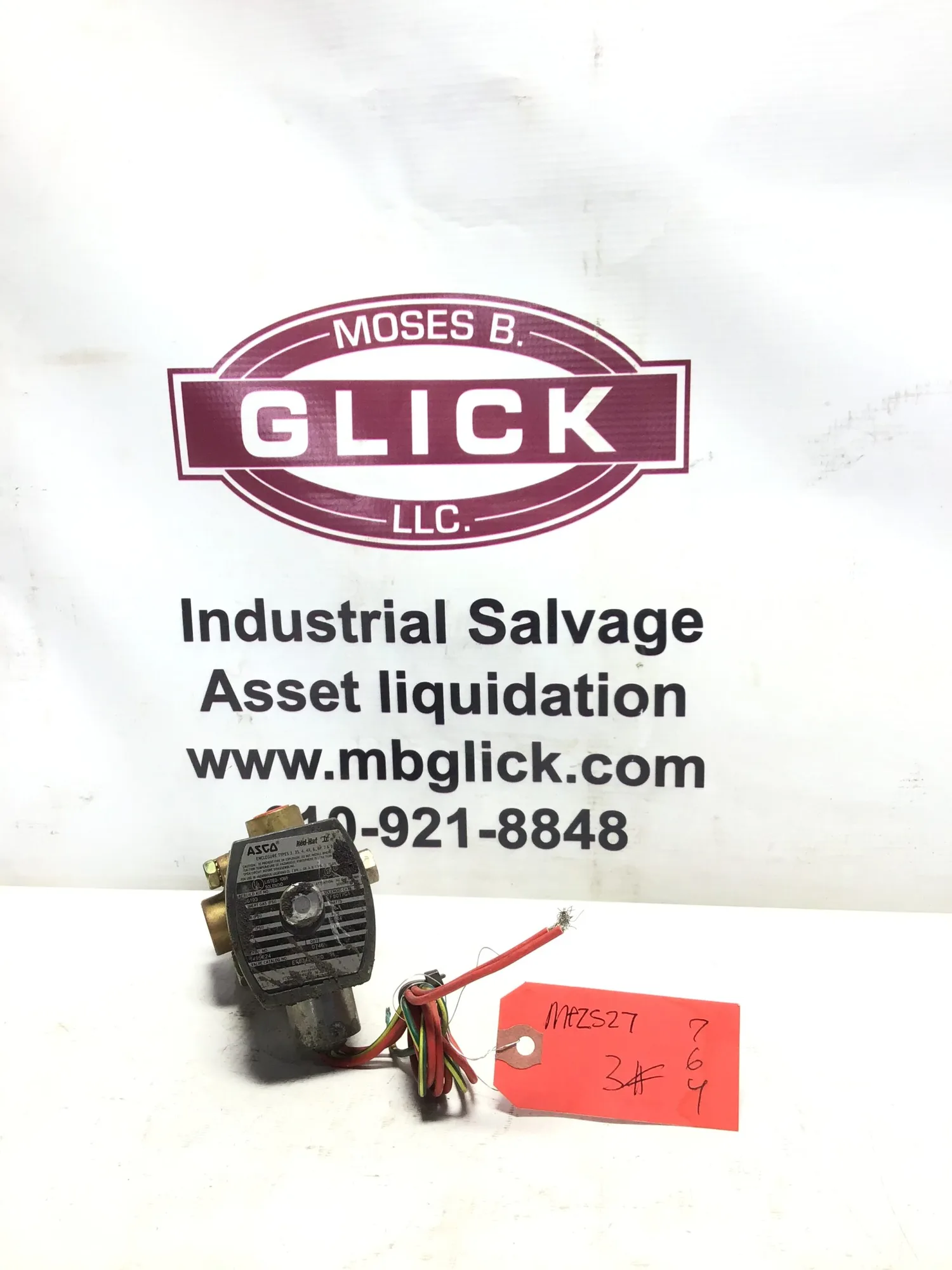 ASCO Red Hat EF834A29020 Solenoid Valve