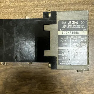 Used ALLEN-BRADLEY 700-P800A1 Miscellaneous Equipment (Electrical & Power) Ohio US | Surplus Asset Holdings #1245529